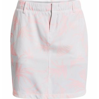 Under Armour Links Woven Printed Damen Golfrock, weiss/rosa