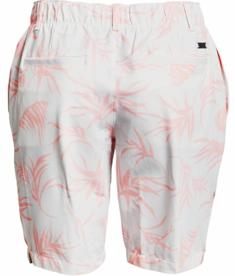 Under Armour Links Damen Printed Shorts, weiss/rosa
