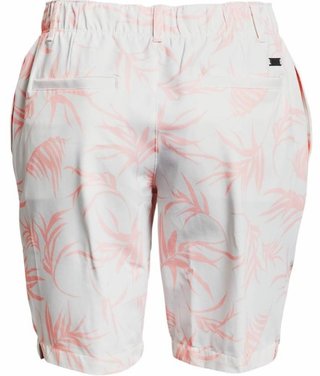Under Armour Links Damen Printed Shorts, weiss/rosa