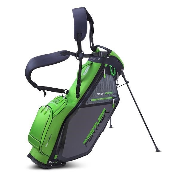 Big Max Dri-Lite Feather Standbag, limette/schwarz/charcoal