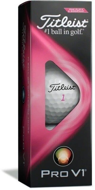 Titleist Pro V1 Pink Golfbälle