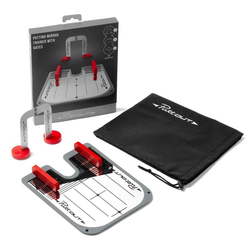 PuttOut Mirror, Magnetic Guide &amp; Gate