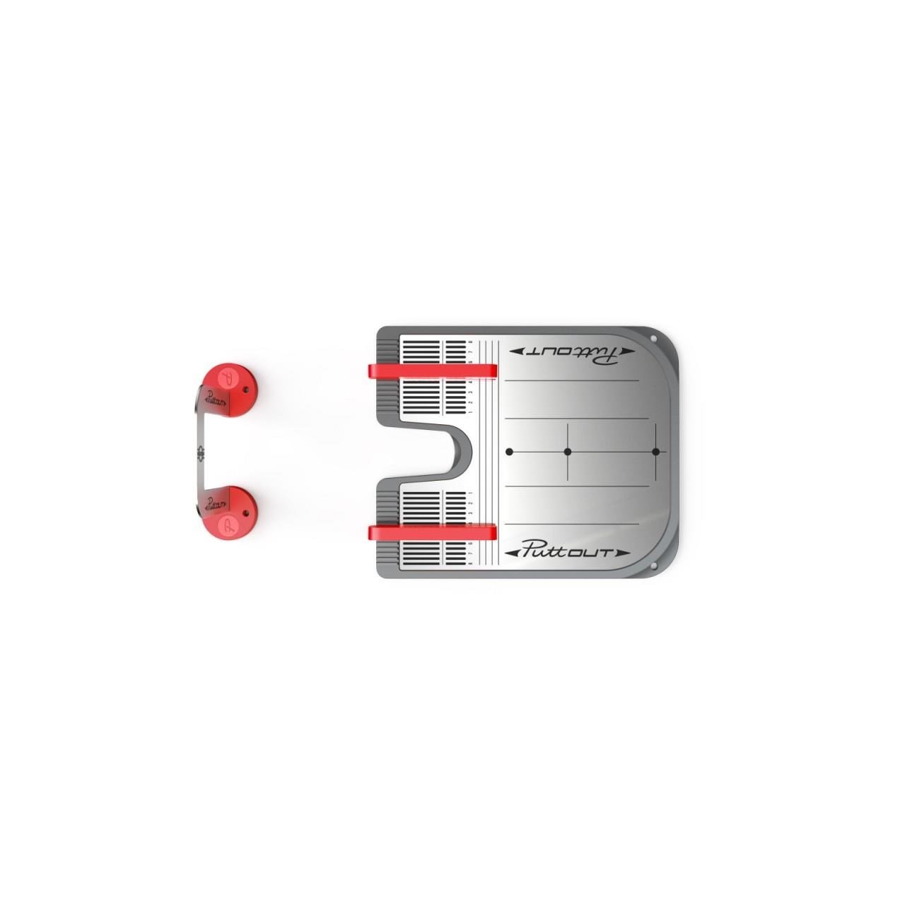 PuttOut Mirror, Magnetic Guide &amp; Gate