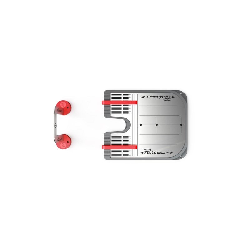 PuttOut Mirror, Magnetic Guide &amp; Gate