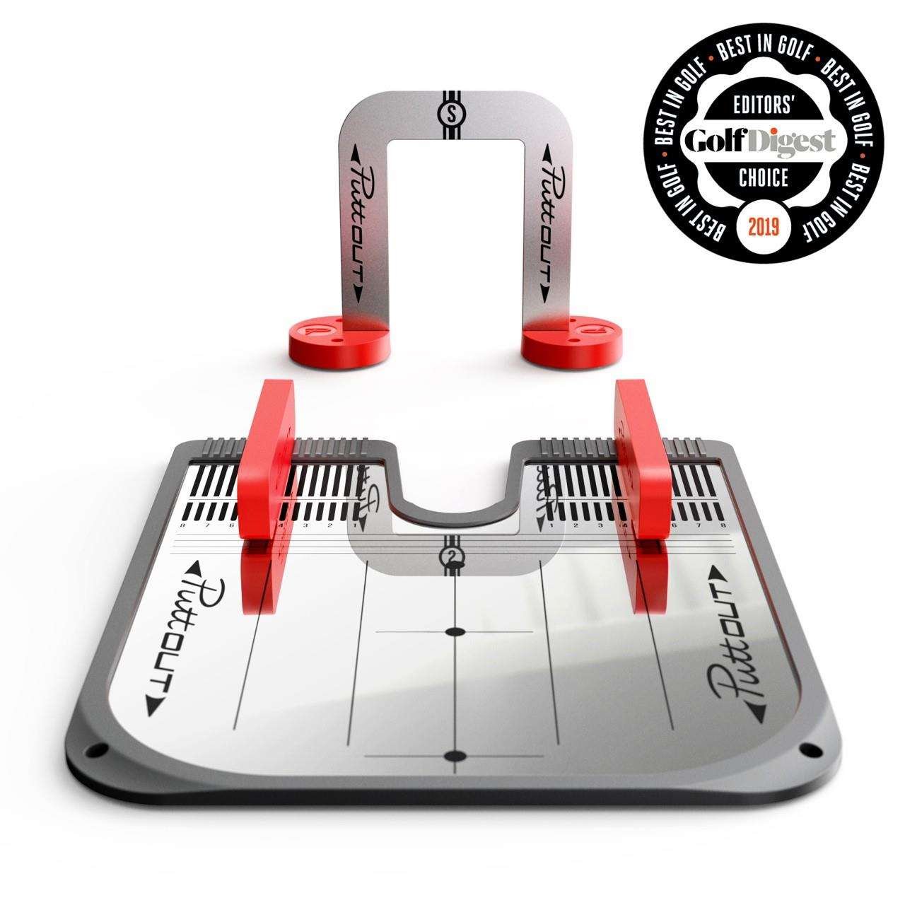 PuttOut Mirror, Magnetic Guide &amp; Gate