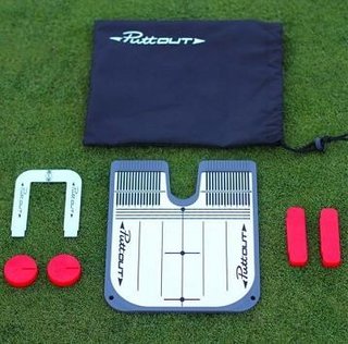 PuttOut Mirror, Magnetic Guide &amp; Gate