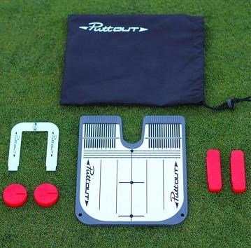 PuttOut Mirror, Magnetic Guide &amp; Gate