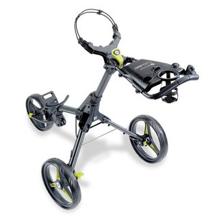 Motocaddy CUBE manueller Trolley, Graphit/Lime