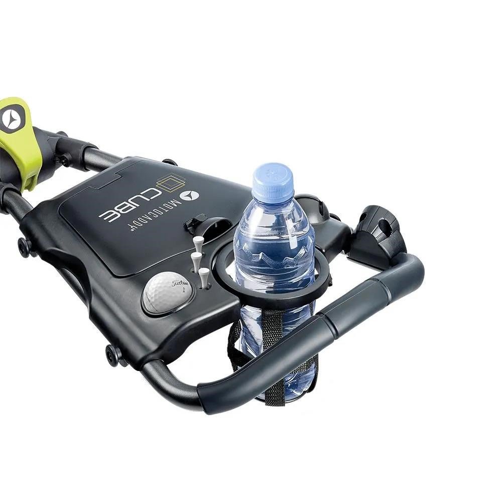Motocaddy CUBE manueller Trolley, Graphit/Lime