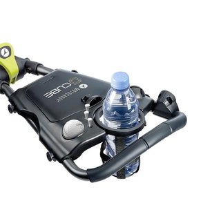 Motocaddy CUBE manueller Trolley, Graphit/Lime