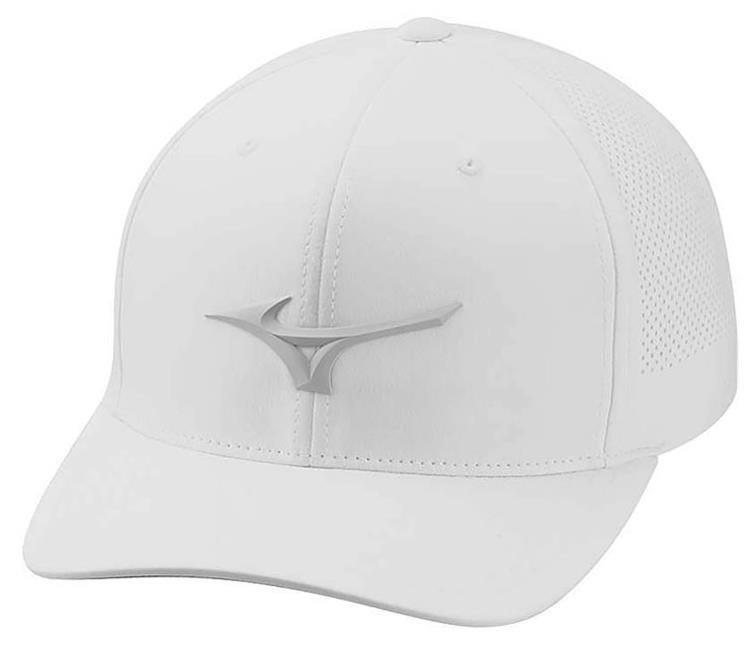 Mizuno Tour Vent Adjustable Herren Cap, weiss