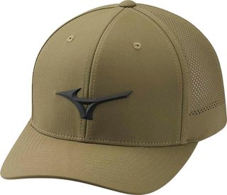Mizuno Tour Vent Adjustable Herren Cap, dunkle Olive