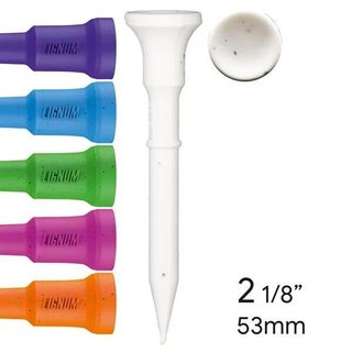 Lignum Tee Plastiktees 53mm, 16Stk., neon mix