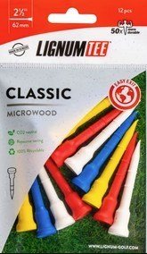 Lignum Tee Plastiktees 62mm, 16Stk., farbe mischen