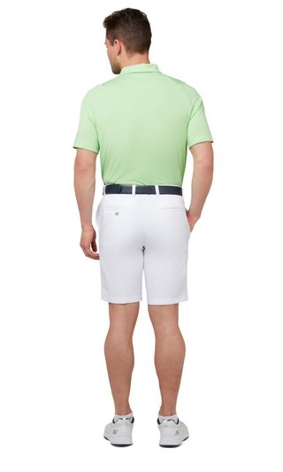 Callaway Heathered Jacquard Herren Poloshirt, summer green heather