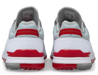 Puma Proadapt Alphacat Herren Golfschuhe, weiss/silber/rot