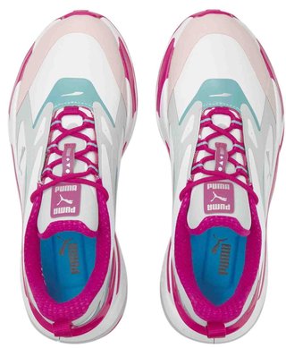 Puma GS-FAST Damen Golfschuhe, weiss/pink/porcelain (OHNE DEN KARTON)