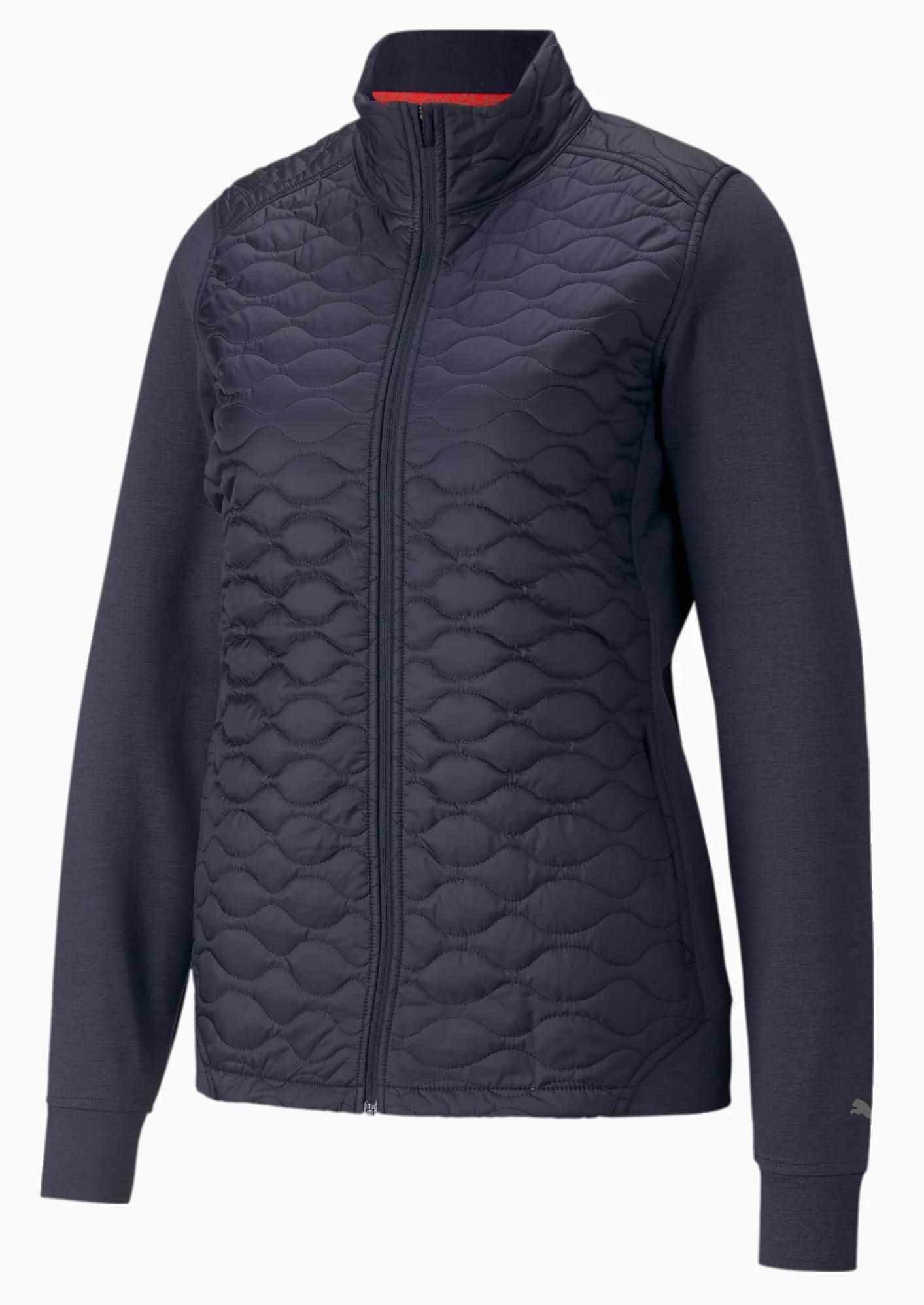 Puma Cloudspun WRMLBL Damenjacke, dunkelblau