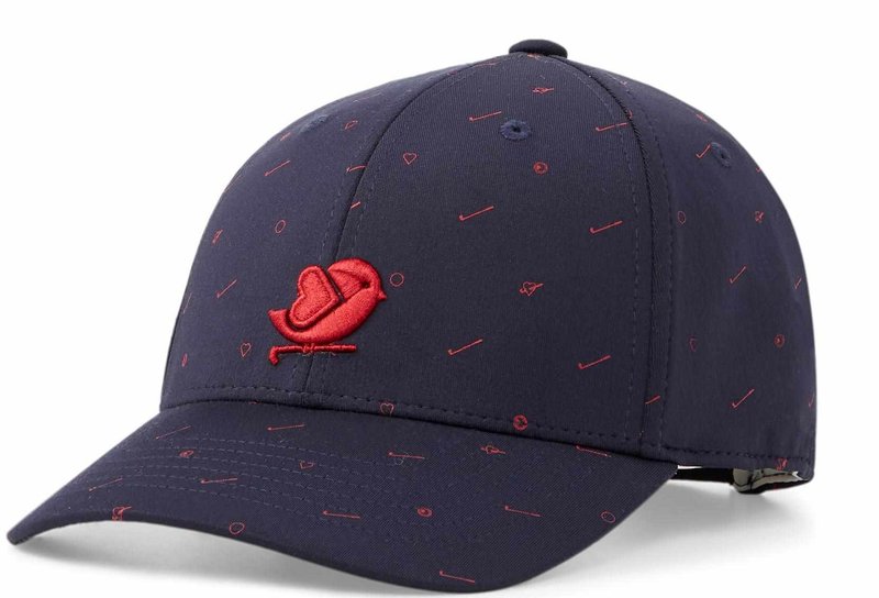 Puma Love Golf Classic Damen Cap, dunkelblau/rot
