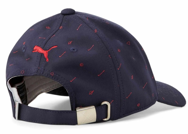 Puma Love Golf Classic Damen Cap, dunkelblau/rot