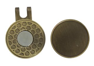 Longridge Deluxe Cap Clip und Ballmarker, bronze