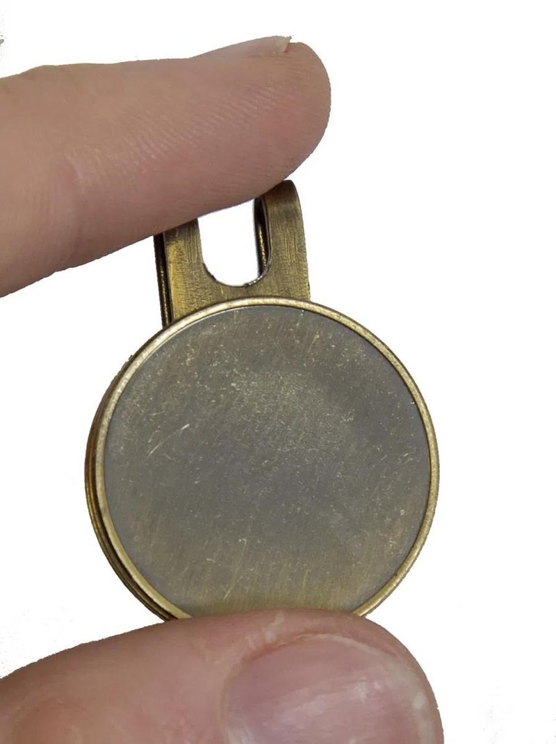 Longridge Deluxe Cap Clip und Ballmarker, bronze