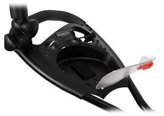 Fast Fold 360 3-Rad Golf Trolley - schwarz/grün