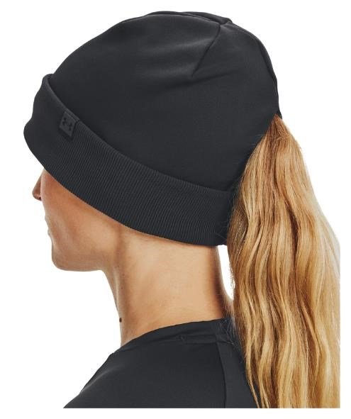 Under Armour Storm Fleece Damen Wintermütze, schwarz