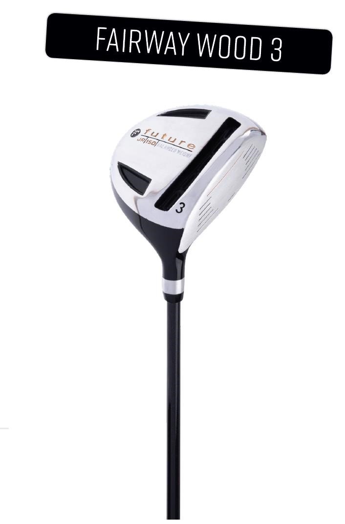 Spalding Future Junior Golfset, 120-130 cm, rot