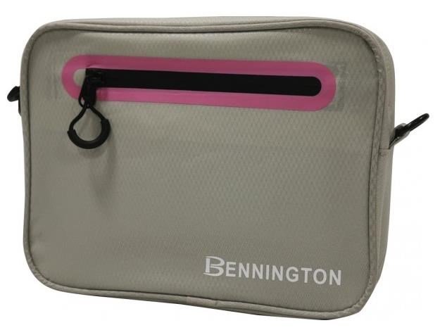 Bennington Pouch Tasche, hellgrau/pink