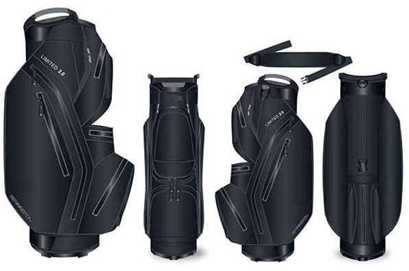 Bennington LIMITED 2.0 FO14 Series Water Resistant Cartbag, schwarz