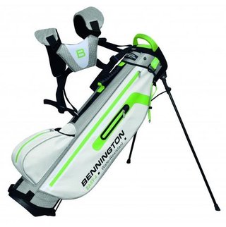 Bennington Easy 4 Water Resistant Standbag, weiss/silber/limette