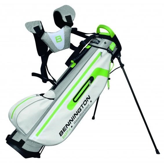 Bennington Easy 4 Water Resistant Standbag, weiss/silber/limette