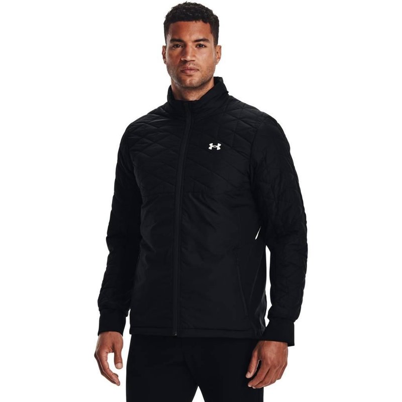 Under Armour ColdGear Reactor VLAP Golf Hybrid Herrenjacke, schwarz