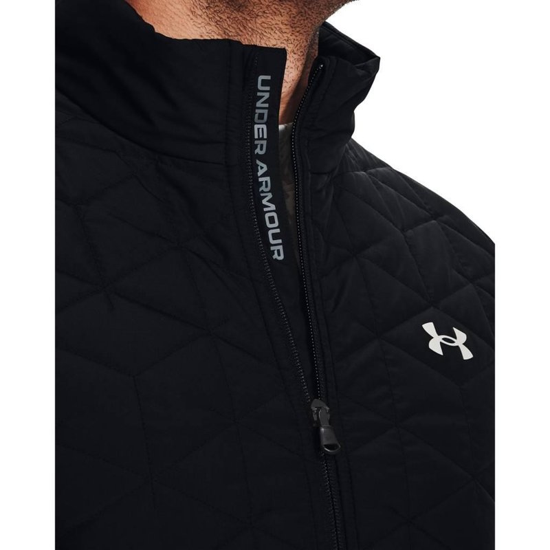 Under Armour ColdGear Reactor VLAP Golf Hybrid Herrenjacke, schwarz