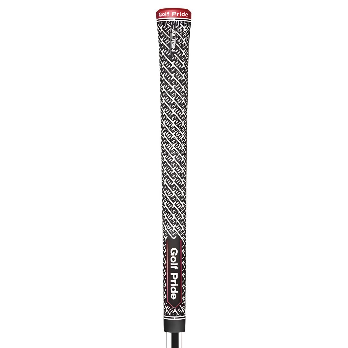 Golf Pride ZGrip Cord Align Griff, Midsize, schwarz/weiss/rot