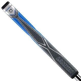 Lamkin SINKFIT PU Squaretop Putter Grip, schwarz/blau