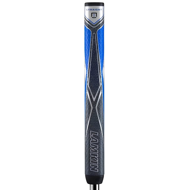 Lamkin SINKFIT PU Straight Putter Grip, schwarz/blau