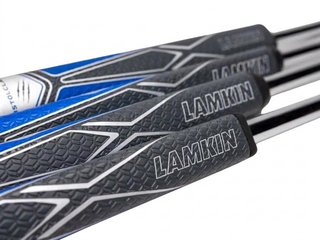 Lamkin SINKFIT PU Pistol Putter Grip, schwarz/blau
