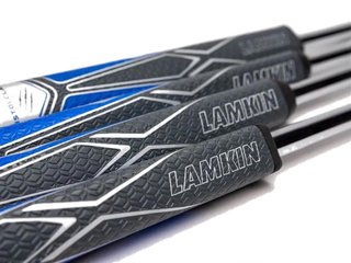 Lamkin Sink Fit PU Pistolclaw Putter Grip, schwarz/blau