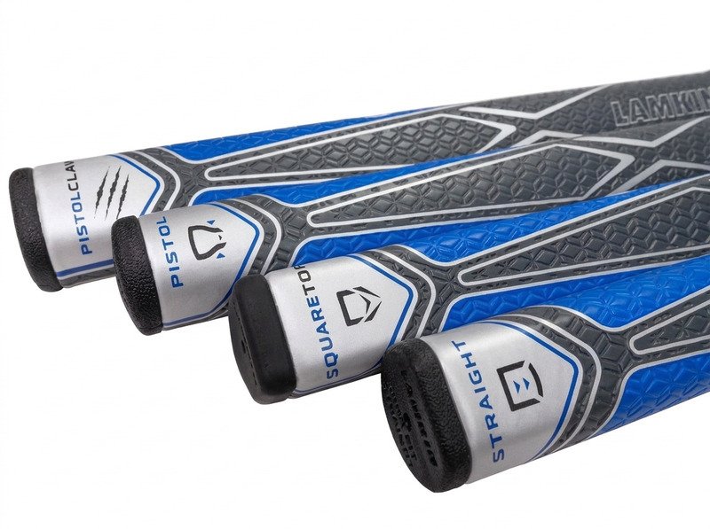 Lamkin Sink Fit PU Pistolclaw Putter Grip, schwarz/blau