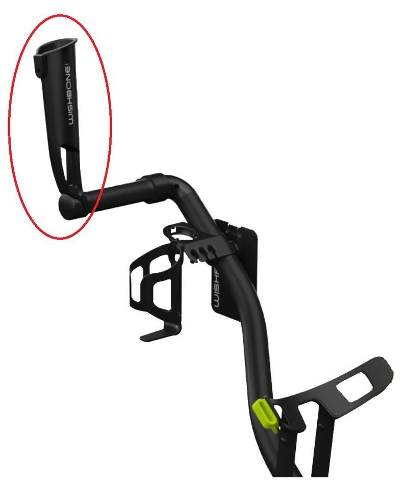 Wishbone NEO Schirmhalter, schwarz