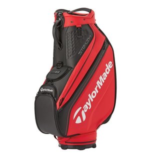 TaylorMade Tour 9.5" Stealth Staffbag, rot/schwarz