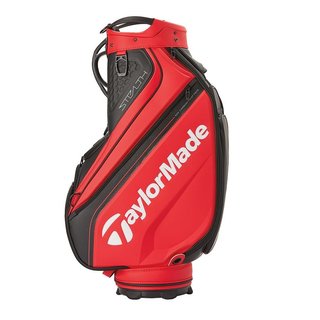 TaylorMade Tour 9.5" Stealth Staffbag, rot/schwarz