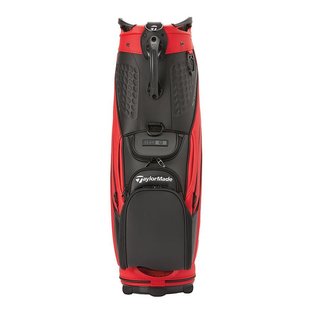 TaylorMade Tour 9.5" Stealth Staffbag, rot/schwarz