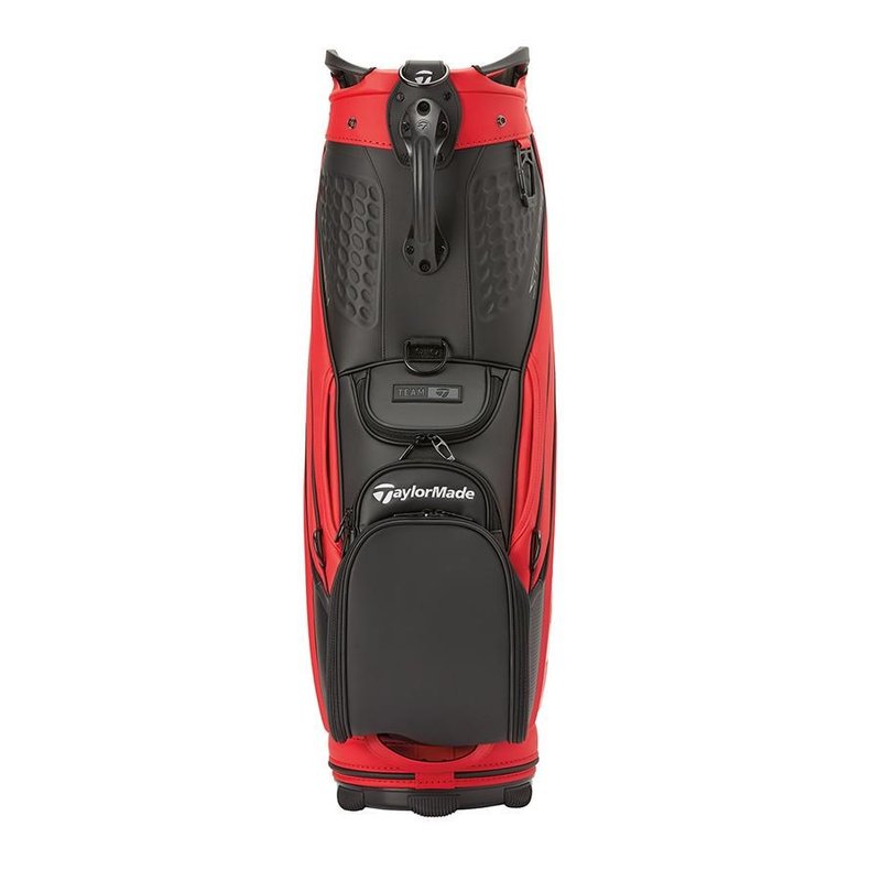 TaylorMade Tour 9.5" Stealth Staffbag, rot/schwarz