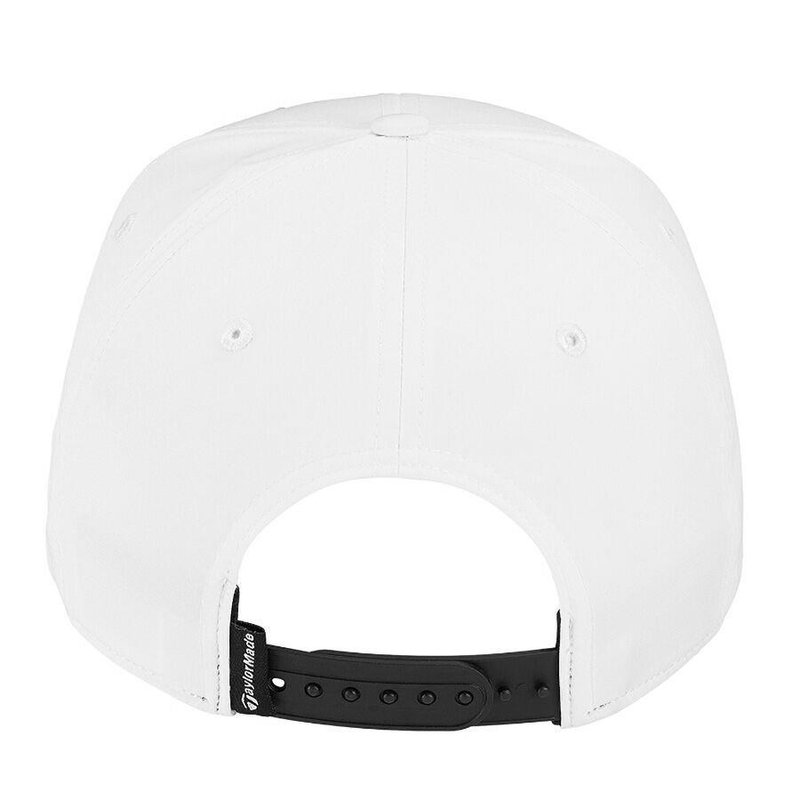 TaylorMade Lifestyle Golf Logo Herren Cap, weiss