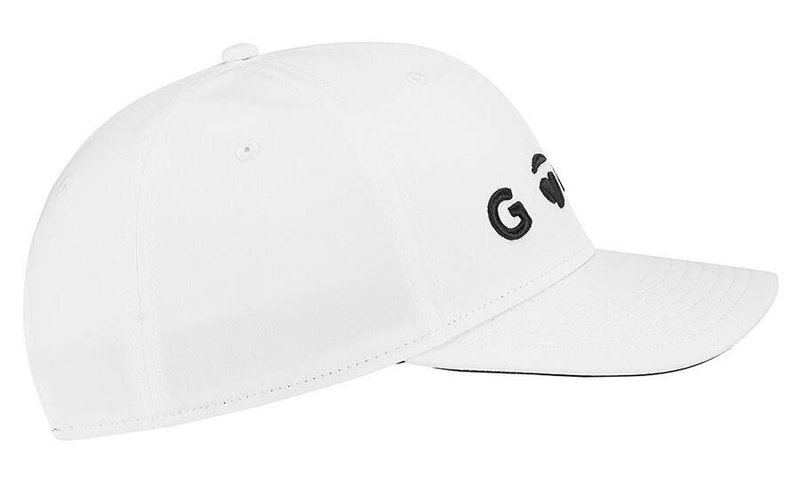 TaylorMade Lifestyle Golf Logo Herren Cap, weiss