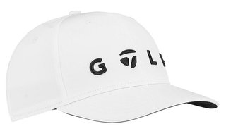 TaylorMade Lifestyle Golf Logo Herren Cap, weiss