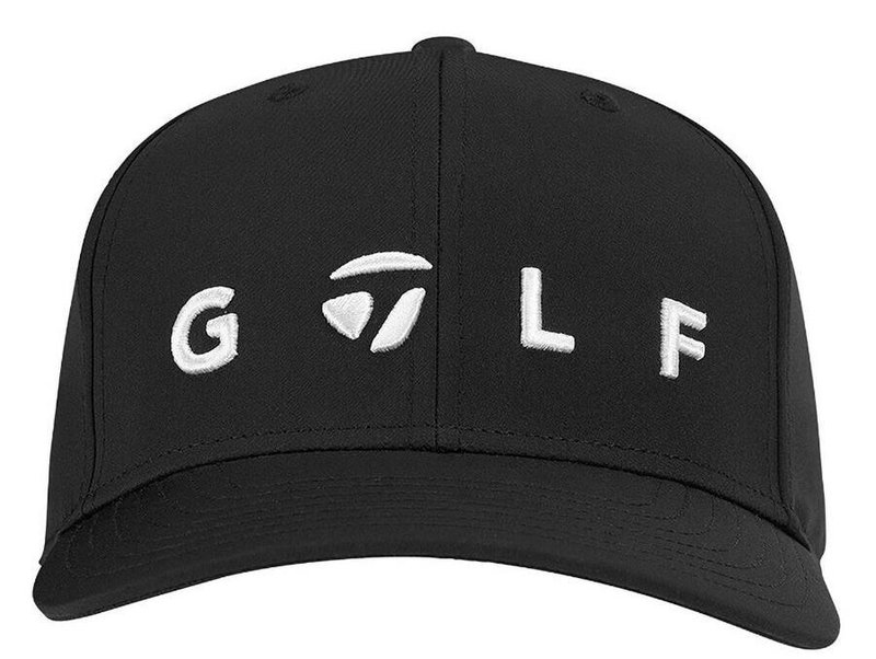 TaylorMade Lifestyle Golf Logo Herren Cap, schwarz